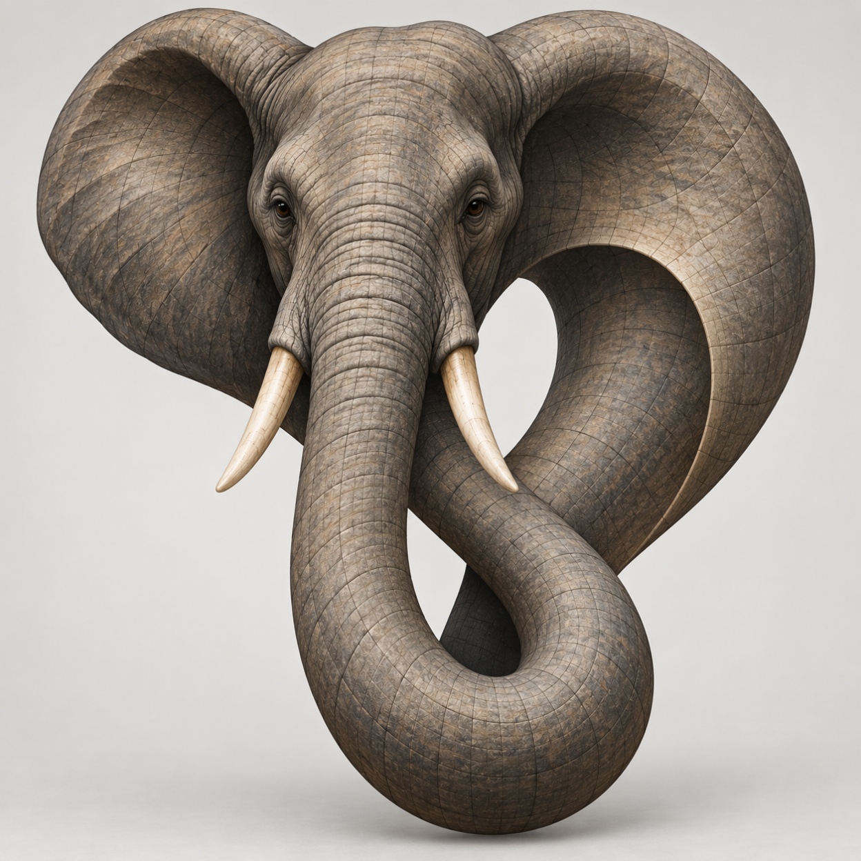 Elephant as Klein Bottle