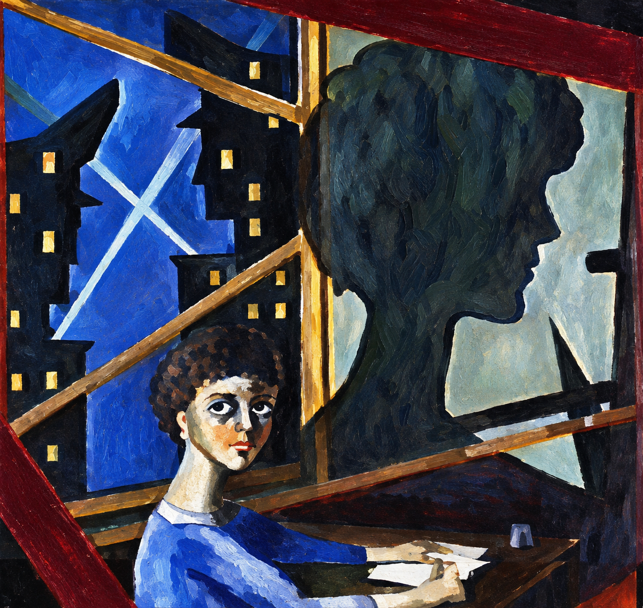 Anna Frank (watercolor)